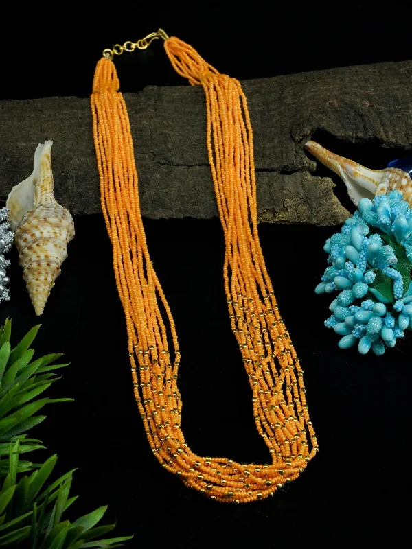 Buy More, Save More On Stunning Jewelry Designs 1 gm Microgold plating Orange beads chain 30 centi meter 8605N Buy More, Save More On Stunning Jewelry Designs 1 gm Microgold plating Orange beads chain 30 centi meter 8605N