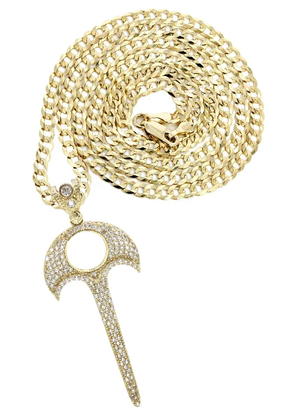 Premium Diamond Jewelry At Once-In-A-Lifetime Discounts 10K Yellow Gold Necklace | Appx. 17 Grams Premium Diamond Jewelry At Once-In-A-Lifetime Discounts 10K Yellow Gold Necklace | Appx. 17 Grams