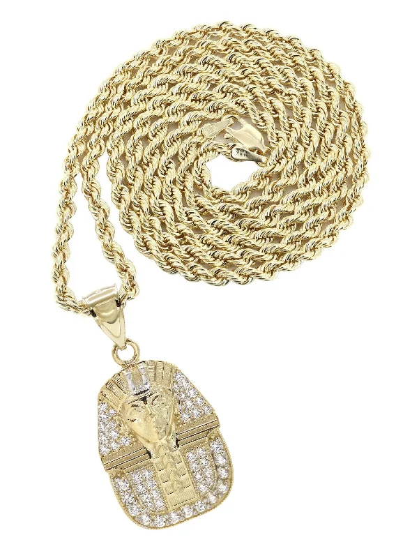 Unmissable Deals On Handmade Jewelry Collections 10K Yellow Gold Pharaoh Necklace | Appx. 15.6 Grams Unmissable Deals On Handmade Jewelry Collections 10K Yellow Gold Pharaoh Necklace | Appx. 15.6 Grams