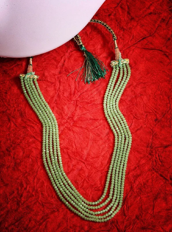 Special Sale On Handcrafted Jewelry – Shop Today 4 layer Light green color crystal Chain 8881N Special Sale On Handcrafted Jewelry – Shop Today 4 layer Light green color crystal Chain 8881N