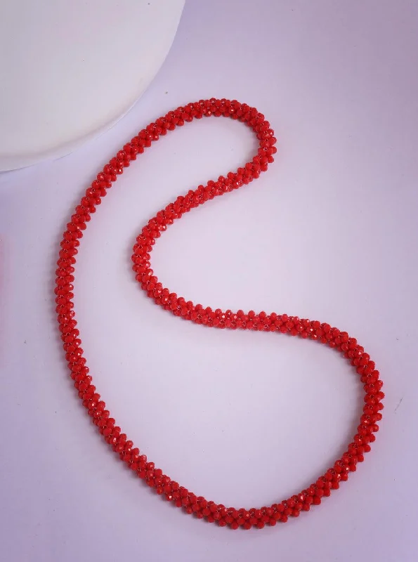 Best Jewelry Deals – Shop Premium Pieces At Great Prices Single layer red color crystal Chain 8889N Best Jewelry Deals – Shop Premium Pieces At Great Prices Single layer red color crystal Chain 8889N