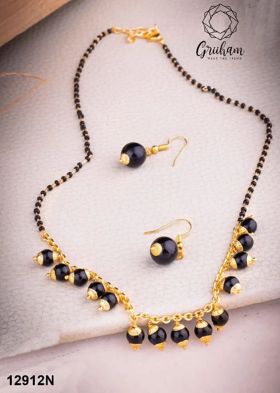 Handcrafted Jewelry Sale – Unique Designs At Low Prices Mangalya Chain black beads12912N Handcrafted Jewelry Sale – Unique Designs At Low Prices Mangalya Chain black beads12912N