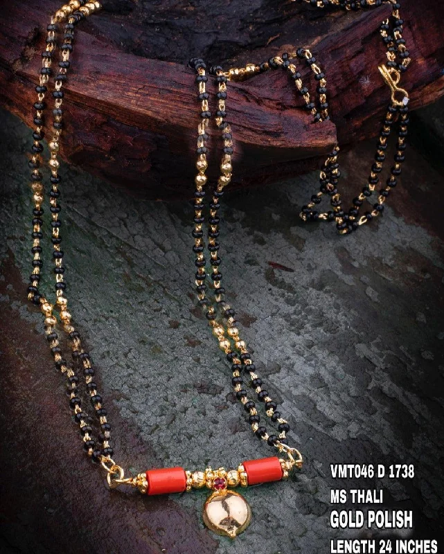 Bestselling Jewelry Now On Sale – Elevate Your Look Premium Gold Finish Two Layers Real black beads Chain mangalya 24 inches 6793N Bestselling Jewelry Now On Sale – Elevate Your Look Premium Gold Finish Two Layers Real black beads Chain mangalya 24 inches 6793N