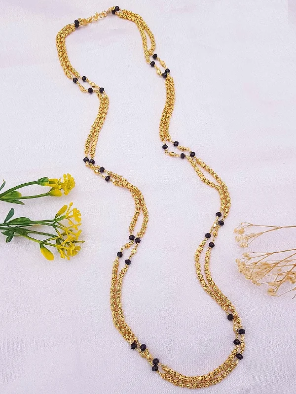 Seasonal Jewelry Sale – Upgrade Your Collection Micro Gold Plated Double Line Chains 30 inches 13518N Seasonal Jewelry Sale – Upgrade Your Collection Micro Gold Plated Double Line Chains 30 inches 13518N