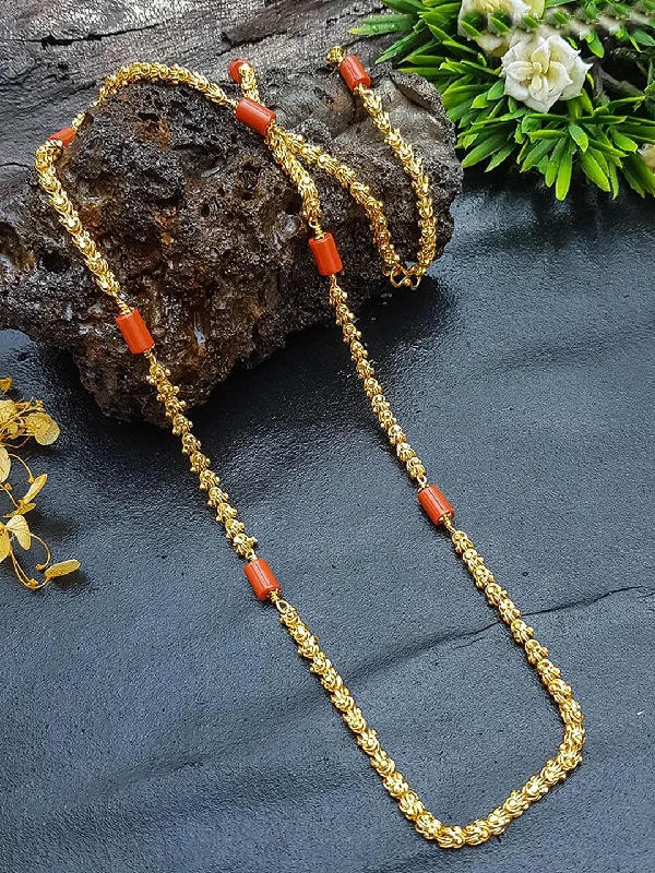 Affordable Luxury Jewelry For Every Occasion Micro Gold Plated Double Line Chains 30 inches 13524N Affordable Luxury Jewelry For Every Occasion Micro Gold Plated Double Line Chains 30 inches 13524N
