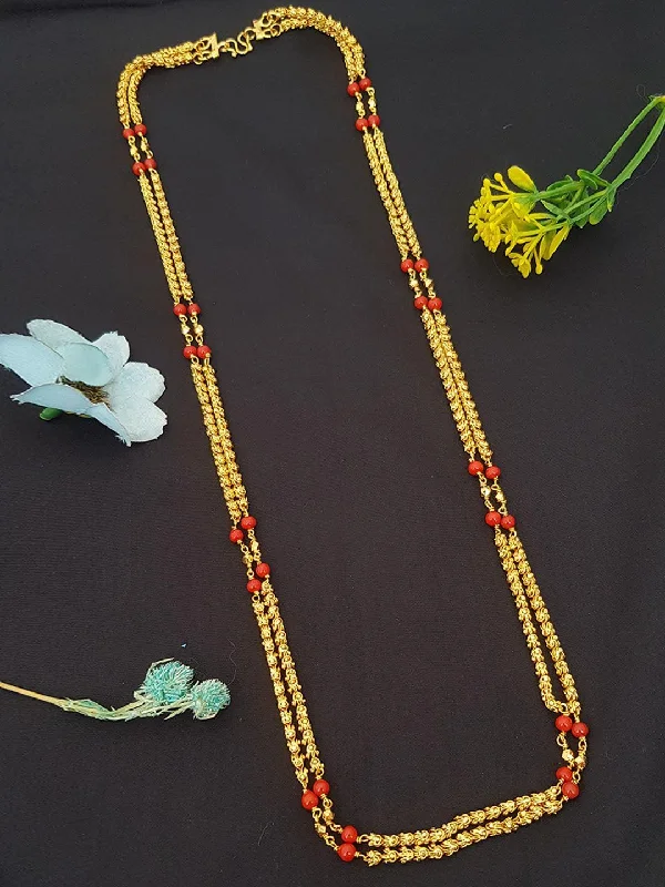High-End Jewelry, Now More Affordable Than Ever Premium Gold Finish Two Layers Real Coral / Pearl / Jade Chain 30 inches 6915N High-End Jewelry, Now More Affordable Than Ever Premium Gold Finish Two Layers Real Coral / Pearl / Jade Chain 30 inches 6915N