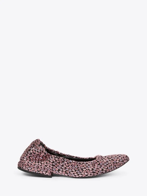 Chic Breathable Shoes Jacquard flats