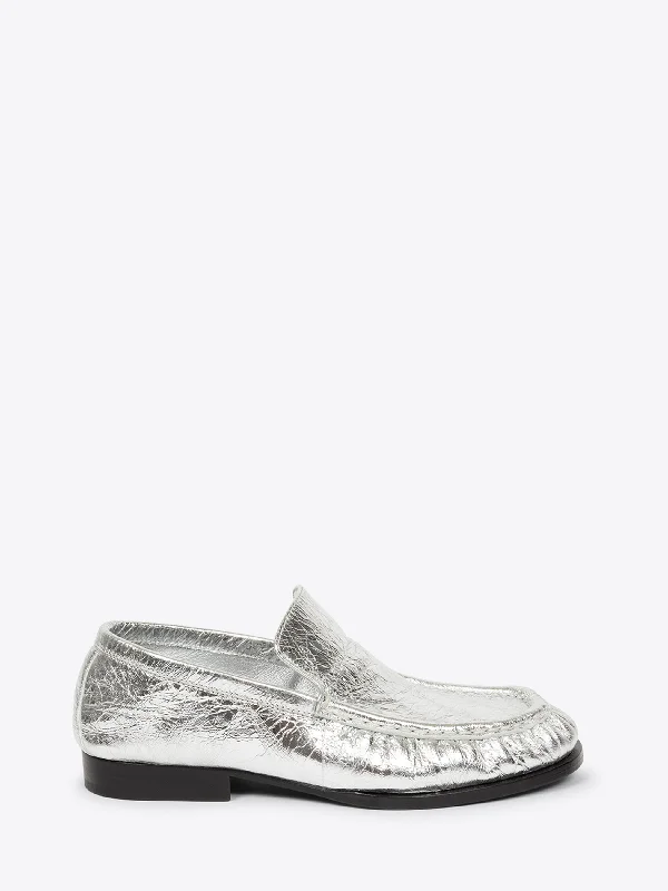 Lightweight Shoes Metallic loafers