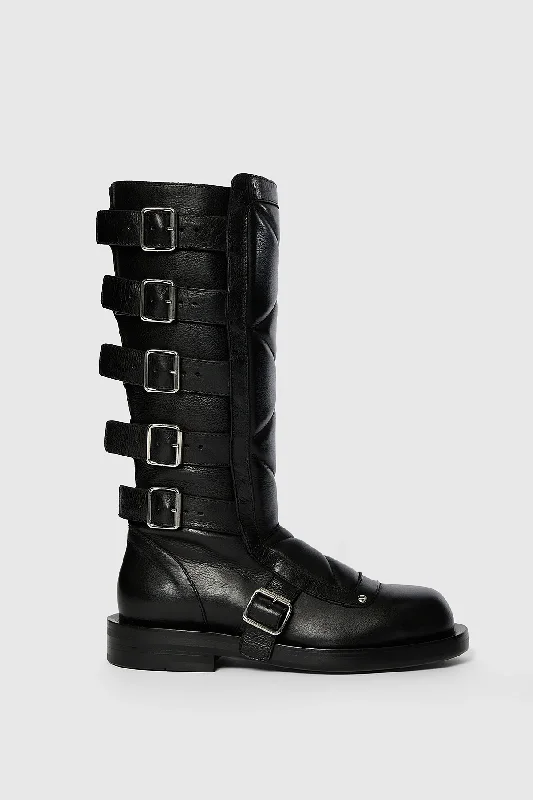 Limited Time Offers ANN DEMEULEMEESTER - Women Jace Biker Belted Boots