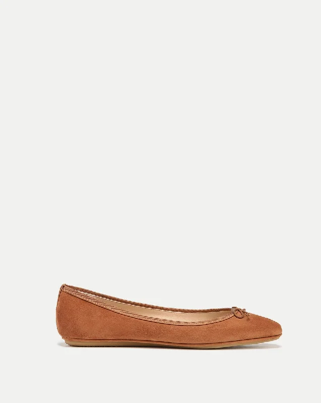 Holiday Discount Beatrix Suede Ballet Flat