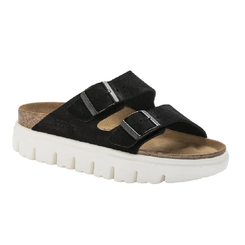 Contemporary Casual Footwear Birkenstock Women's Arizona Chunky Sandal - Suede Leather