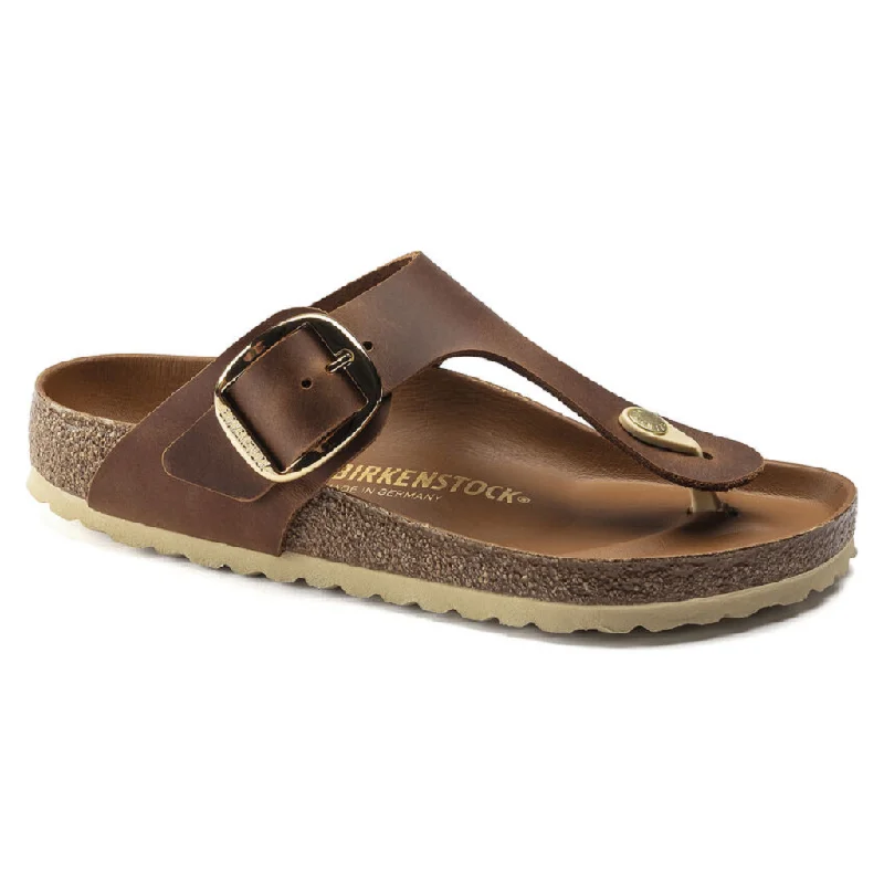 Popular Collection Birkenstock Women's Gizeh Big Buckle Sandal - Oiled Leather