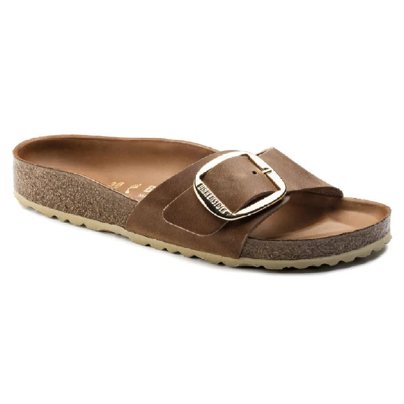 Laid-Back Fashion Offers Birkenstock Women's Madrid Big Buckle Sandal - Oiled Leather