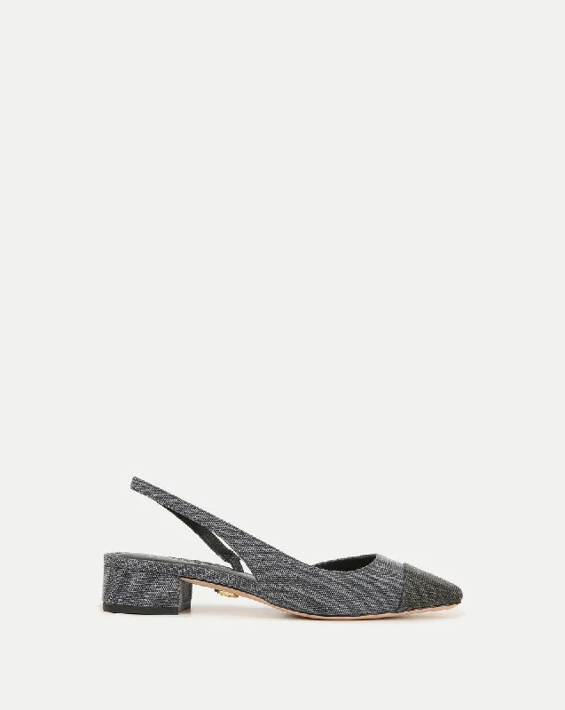 Bold Fashion Cecile Denim Cap-Toe Slingback