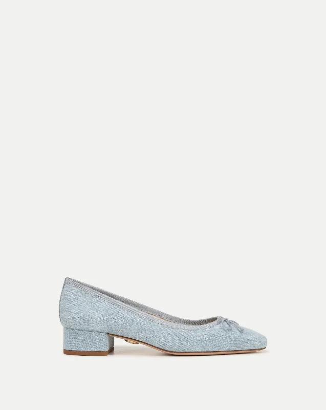 Fashion Essentials Cecile Denim Ballet Pump