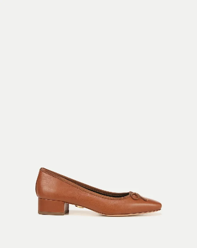 Flash Discount Cecile Leather Ballet Pump