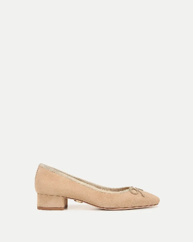 Stylish Looks Cecile Suede Ballet Pump