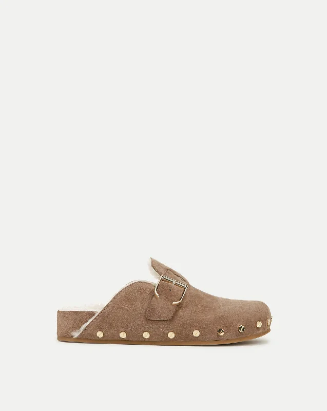 End Of Season Clearance Fern Shearling Clog