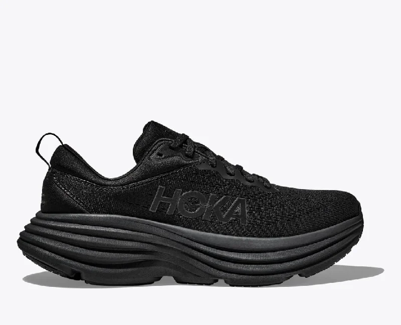 Stylish Savings Hoka Women's BONDI 8 - Black / Black