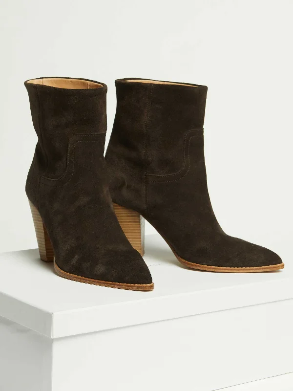 Hot Picks The Marfa Suede Ankle Boot