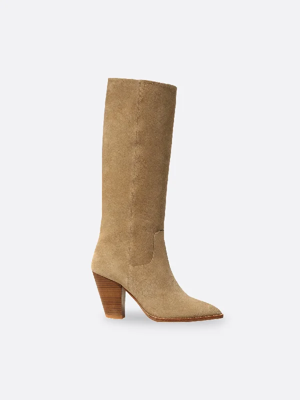 Inspired By You, Designed For You The Marfa Suede Tall Boot