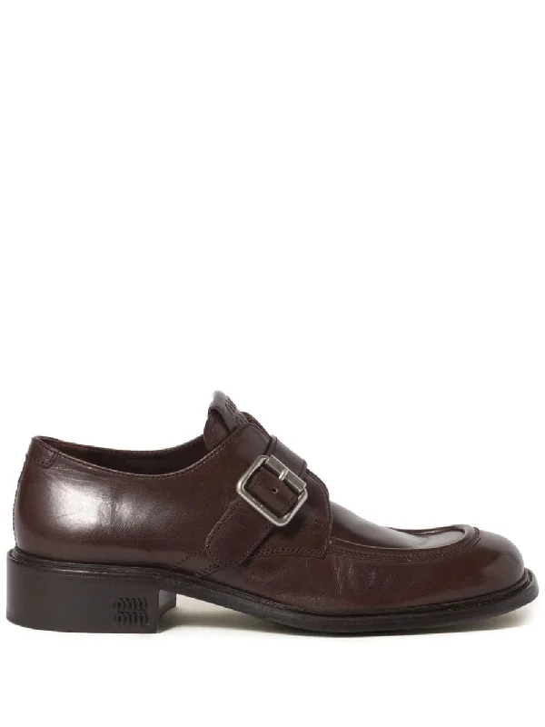 Luxe Style Discounts MIU MIU - Women Leather Brogue Shoes