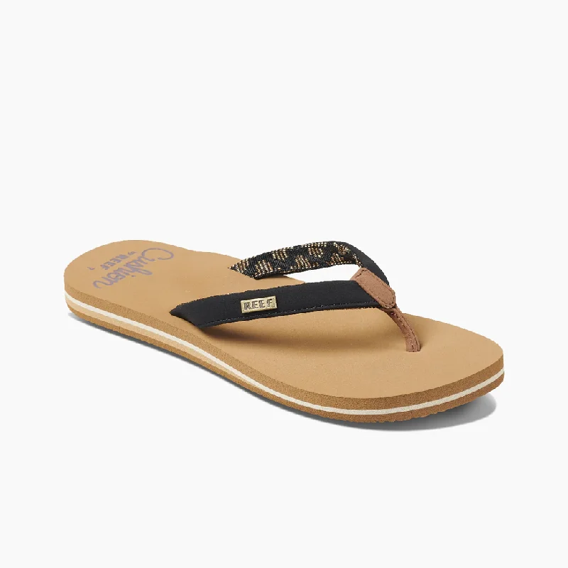 Modern Flat Shoes Offers Reef Women's Cushion Sands Sandal