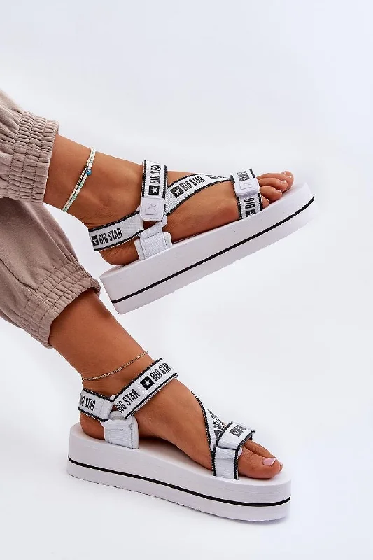 Premium Fashion Step In Style Big Star Platform Sandals