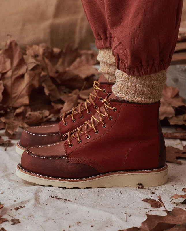 Classy Style Discounts The Red Wing Heritage Boot. -- Heritage Brown Colorblock