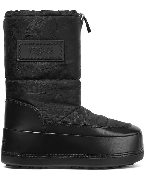 Designer Shoes Clearance VERSACE - Women Nylon Fabric Boots