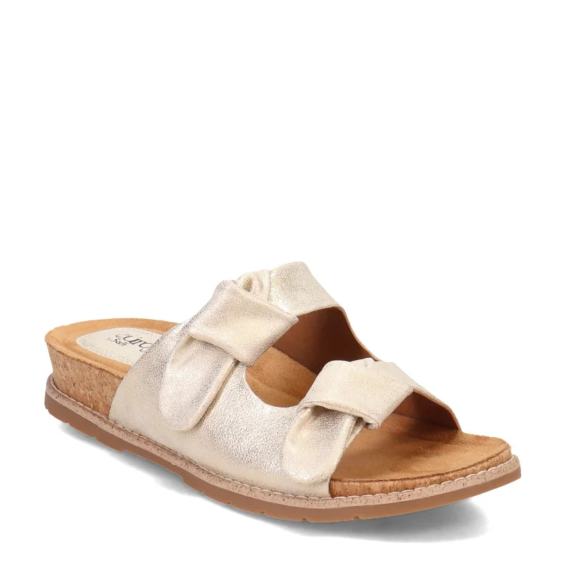 Classic Elegance Sales Women's Eurosoft by Sofft, Golden Sandal