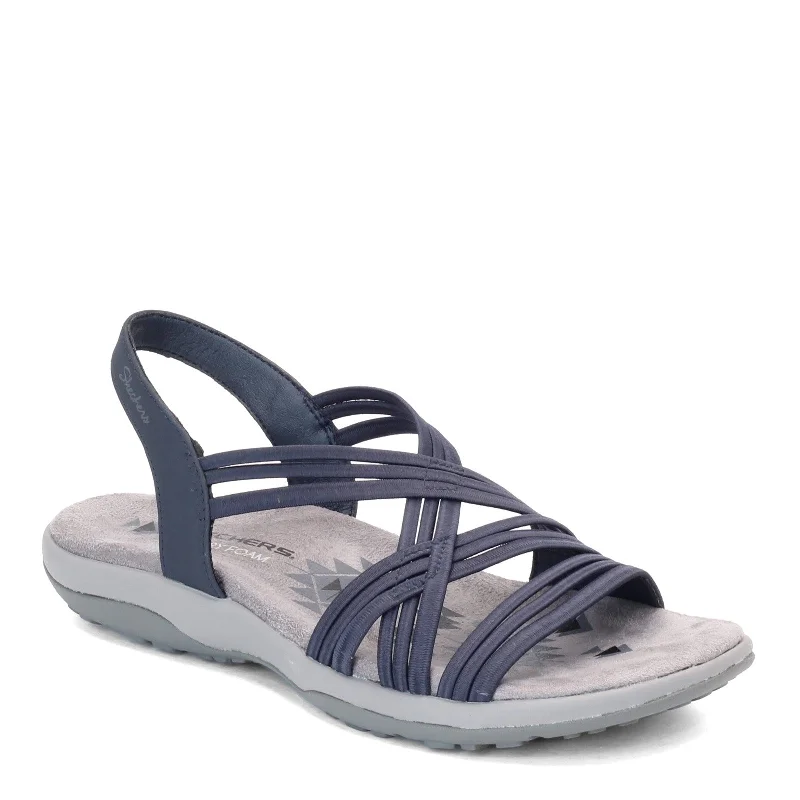 Ultra-Soft Flats Deal Women's Skechers, Reggae Slim - Simply Stretch Sandal