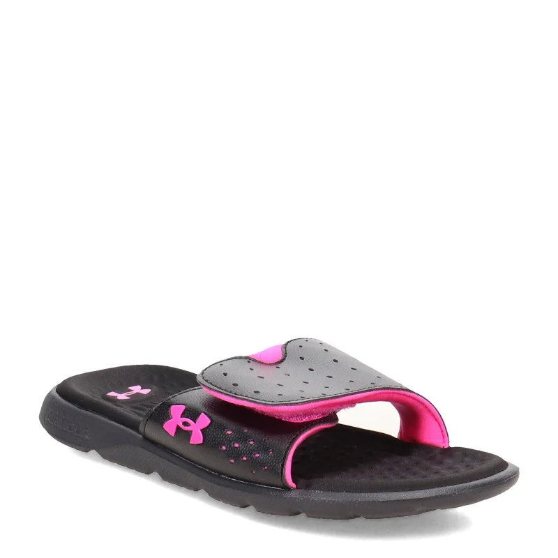 Women's Breathable Flats Women's Under Armour, Ignite 7 Slide Sandal