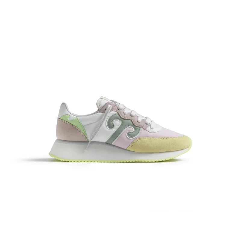 Vintage-Modern Style Offers Trainer Pink & Olive