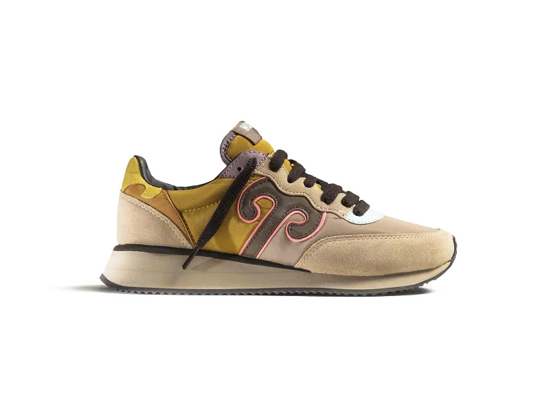 Retro Style Promotions Trainer Hazelnut Suede