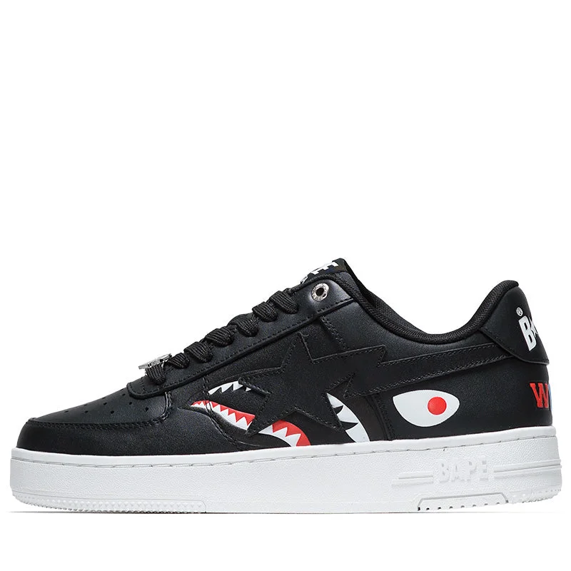 End Of Season Clearance A Bathing Ape Shark Bape Sta M2 - Black