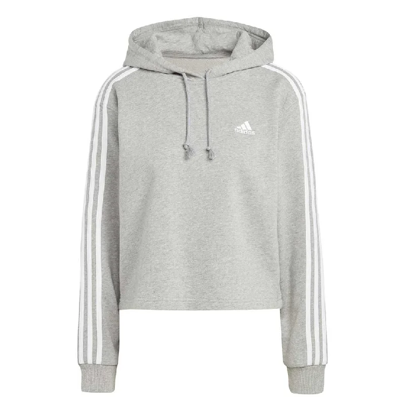 Luxury Shoes Clearance adidas - Women's Essentials 3 Stripes French Terry Crop Hoodie (IC9910)