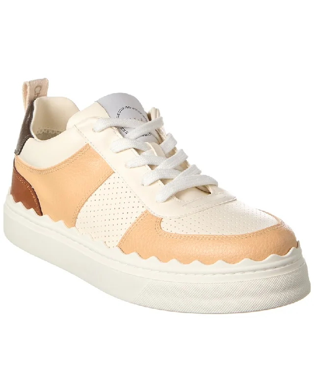 Stylish Looks Chloé Lauren Leather Sneaker