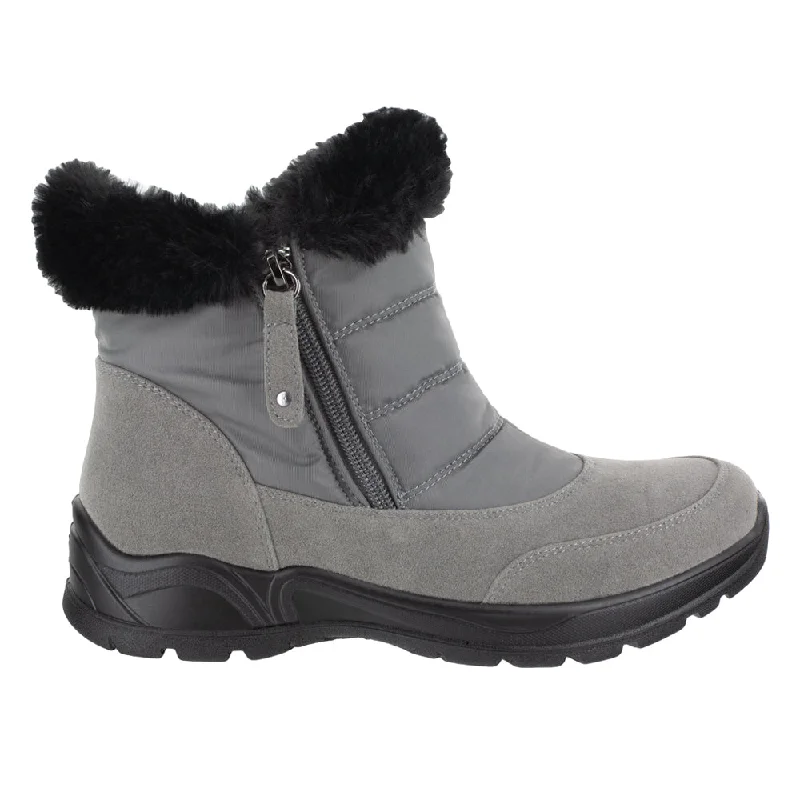 Special Offer For You Frosty Zippered Round Toe Boots