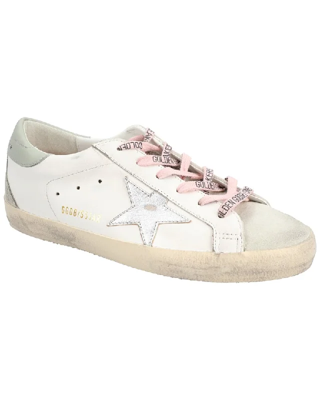 Unleash Your Trendy Side Golden Goose Super Star Leather Sneaker