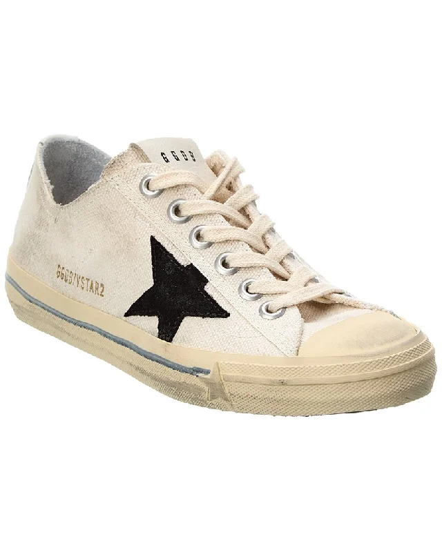 Fashionista Favorites Golden Goose Vstar2 Canvas Sneaker