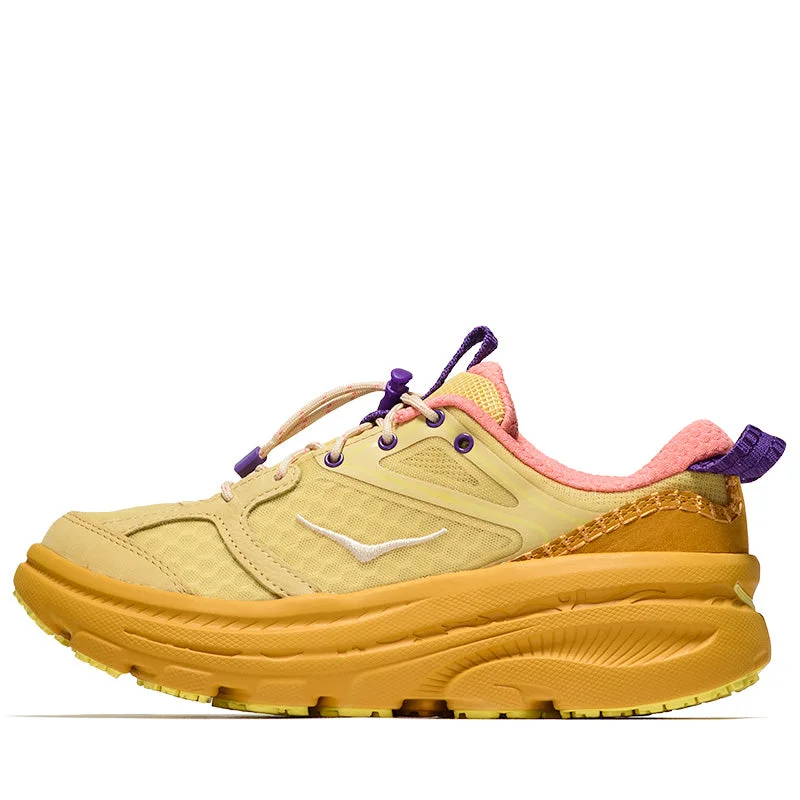 Casual Chic Hoka U Bondi B3LS - Flaxseed/Varsity Yellow