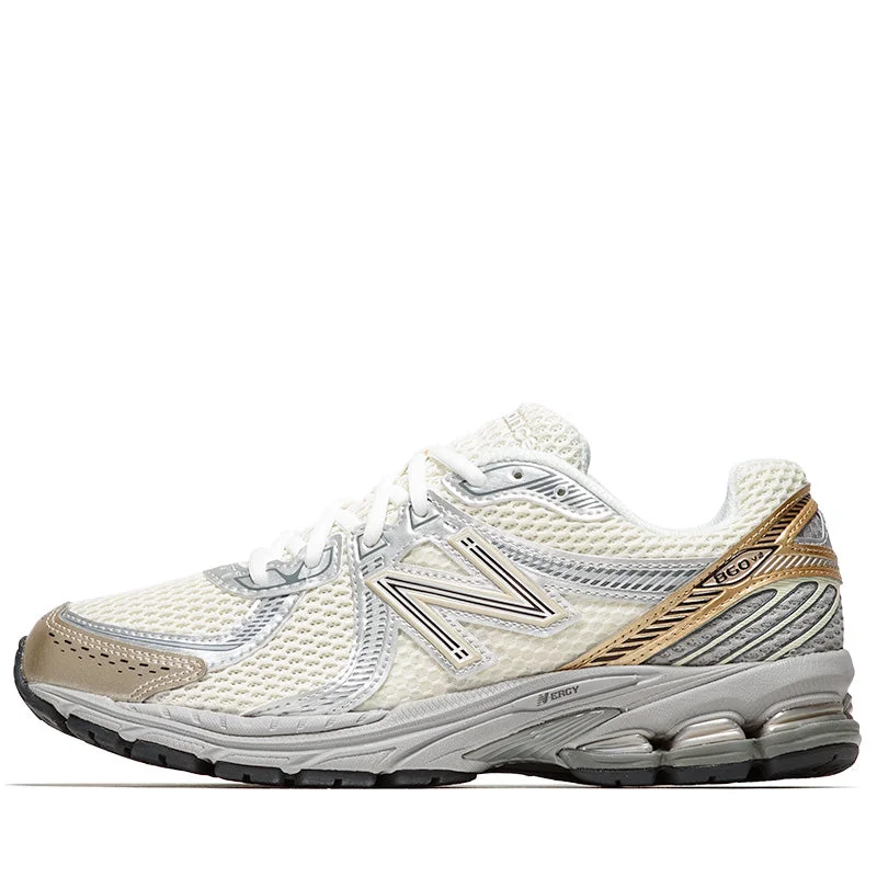 Discount Store New Balance 860v2 - Sea Salt/Gold Metallic