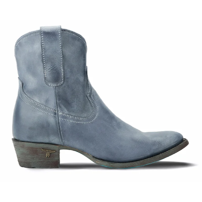 Mega Sale Plain Jane Round Toe Zippered Cowboy Booties