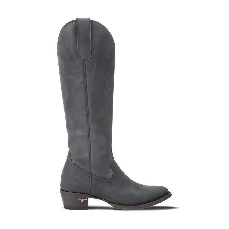 Weekend Exclusive Plain Jane Round Toe Zippered Cowboy Boots