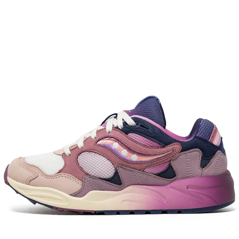 Stylish Shoe Discounts Saucony Grid Shadow 2 'Summer Solstice' - Lilac/Blue