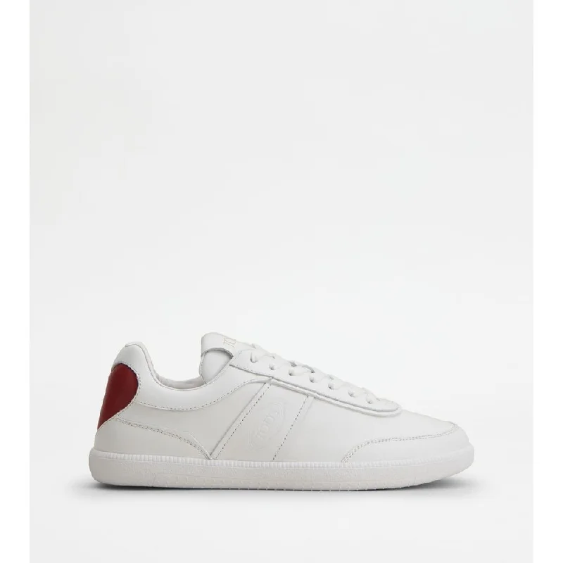 Fashion Deal Tod's Tabs Leather Sneakers