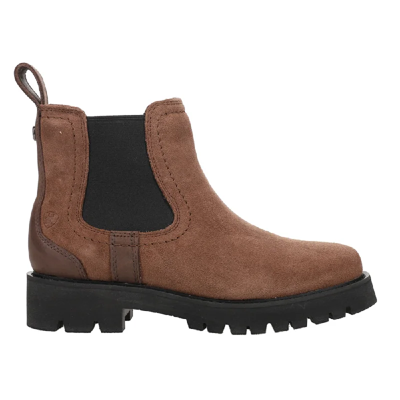 Holiday Glam Wexford Lug Waterproof Round Toe Chelsea Booties