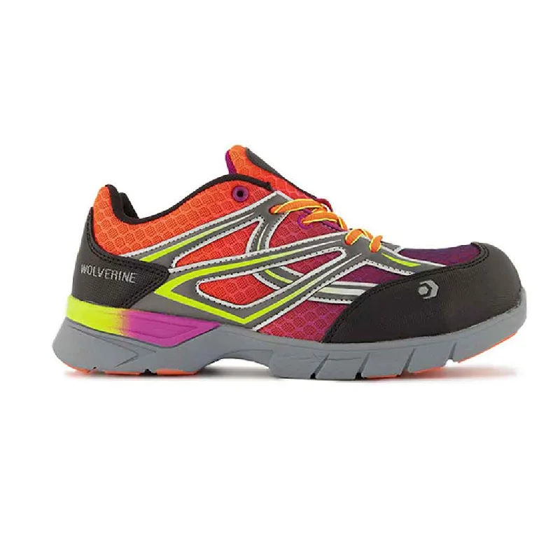 Trendy And Breathable Shoes Wolverine - Women’s Jetstream CarbonMax Safety Toe Shoe (W17504)