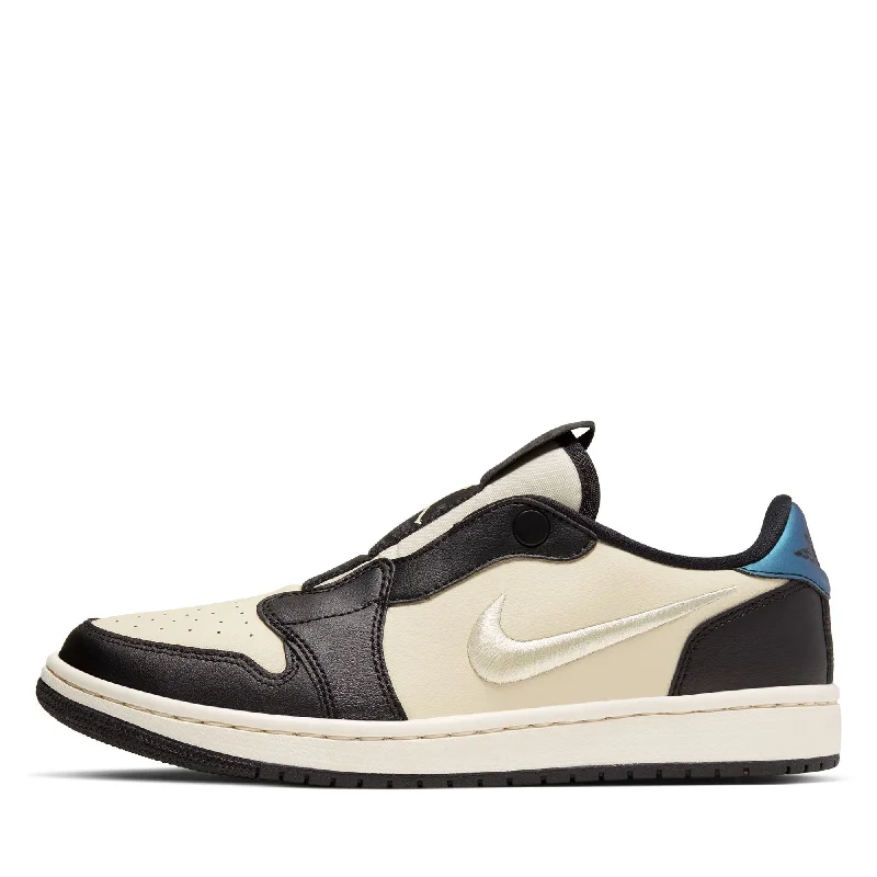 Step Ahead, Lead The Trend Women's Air Jordan 1 Retro Low Slip - Fossil/Black